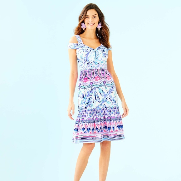 Lilly pulitzer iva midi dress Clearance